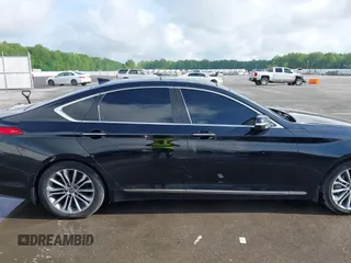 2015 Hyundai Genesis 3.8L with VIN KMHGN4JE3FU080540, listed as a IAAI auction lot 39274450 with 144,269 mi miles. Bid and sale history available at carsss.com. Image 13.