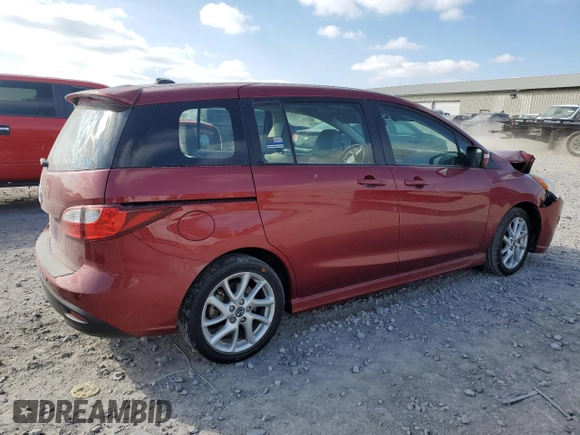 2015 Mazda 5 Grand Touring z VIN JM1CW2DL9F0182785, wystawiony jako Copart lot #83183274 z przebiegiem 71 725 mil mil oraz Szkoda całkowita • Salvage title. Historia ofert i sprzedaży dostępna na DreamBid. Obrazek 3.