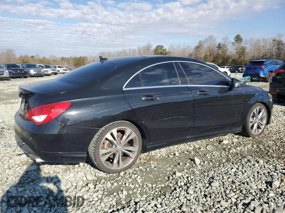 2016 Mercedes-Benz CLA 250 with VIN WDDSJ4EB8GN348641, listed as a Copart auction lot 82454983 with 136,777 mi miles and . Bid and sale history available at DreamBid. Image 3.