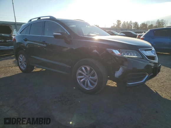 2017 Acura RDX with VIN 5J8TB4H36HL027020, listed as a Copart auction lot 86975734 with 104,166 mi miles and Salvage Title. Bid and sale history available at carsss.com. Image 4.