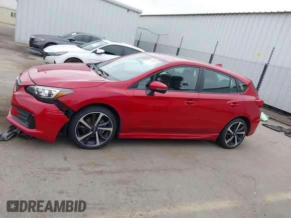 2020 Subaru Impreza Special Sports z VIN 4S3GTAM64L3706644, wystawiony jako IAAI lot #42039793 z przebiegiem Nie podano mil oraz . Historia ofert i sprzedaży dostępna na DreamBid. Obrazek 14.