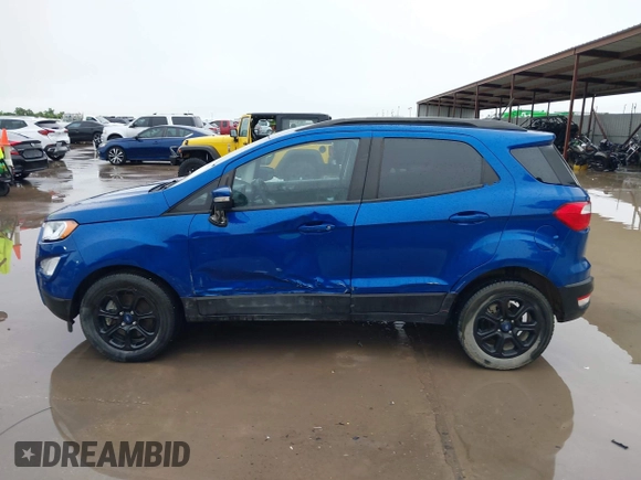 2021 Ford EcoSport SE with VIN MAJ3S2GEXMC445232, listed as a IAAI auction lot 42484930 with 28,829 mi miles and . Bid and sale history available at DreamBid. Image 14.