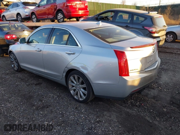 2013 Cadillac ATS Luxury with VIN 1G6AH5S37D0126611, listed as a IAAI auction lot 40982726 with 127,572 mi miles. Bid and sale history available at carsss.com. Image 3.