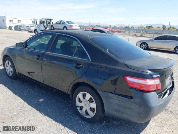 2007 Toyota Camry CE with VIN JTNBE46K773061294, listed as a IAAI auction lot 41986525 with 212,516 mi miles. Bid and sale history available at carsss.com. Image 3.