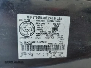 2002 Ford Explorer Sport Trac Value с VIN 1FMZU67E22UB97468, выставлен на аукционе Copart как лот 55223765 с пробегом 133 253 миль миль и Списание • Salvage title. История ставок и продаж доступна на DreamBid. Изображение 12.
