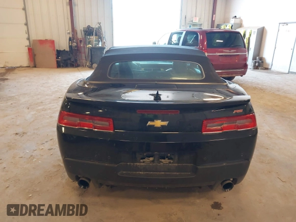 2014 Chevrolet Camaro LT with VIN 2G1FC3D33E9257134, listed as a IAAI auction lot 41743312 with 104,898 mi miles and . Bid and sale history available at DreamBid. Image 16.