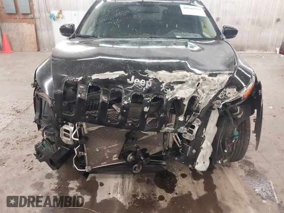 2018 Jeep Cherokee Limited with VIN 1C4PJMDB5JD617757, listed as a IAAI auction lot 40944952 with 81,573 mi miles. Bid and sale history available at carsss.com. Image 6.