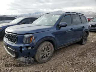 2024 Kia Telluride SX Prestige X-Line z VIN 5XYP5DGC5RG413336, wystawiony jako Copart lot #88644405 z przebiegiem 12 203 mil mil oraz Szkoda całkowita • Salvage title. Historia ofert i sprzedaży dostępna na DreamBid. Obrazek 1.