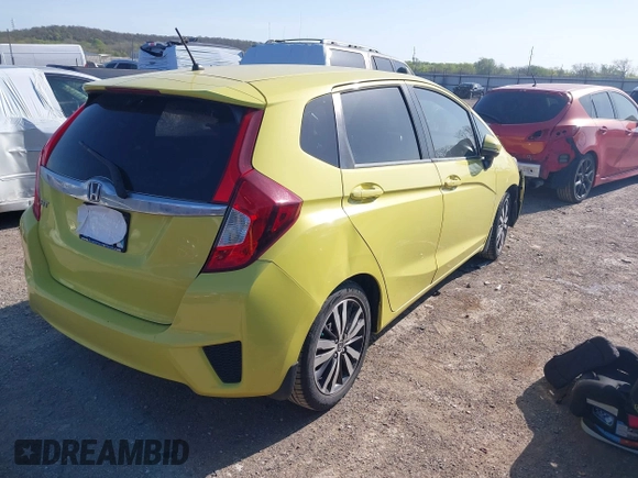 2015 Honda Fit EX-L with VIN 3HGGK5H85FM747634, listed as a IAAI auction lot 41986394 with 125,831 mi miles and . Bid and sale history available at DreamBid. Image 4.
