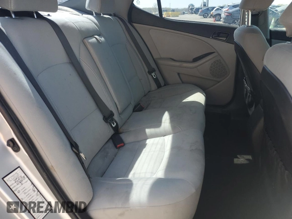 2014 Kia Optima LX with VIN 5XXGM4A75EG299240, listed as a Copart auction lot 52168545 with 140,196 mi miles and Salvage Title. Bid and sale history available at carsss.com. Image 10.