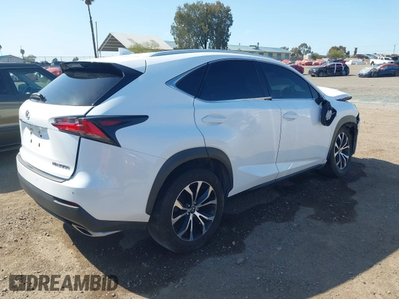 2017 Lexus NX 200t with VIN JTJYARBZXH2051583, listed as a IAAI auction lot 41991742 with 73,943 mi miles and . Bid and sale history available at DreamBid. Image 4.