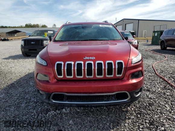 2014 Jeep Cherokee Limited with VIN 1C4PJLDBXEW113144, listed as a Copart auction lot 49314795 with 102,540 mi miles and Salvage Title. Bid and sale history available at carsss.com. Image 5.