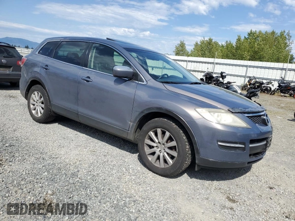 2008 Mazda CX-9 Grand Touring with VIN JM3TB38A680144970, listed as a Copart auction lot 55792255 with 199,235 mi miles and Salvage Title. Bid and sale history available at carsss.com. Image 4.
