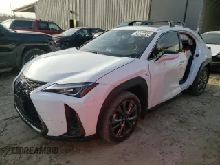 2021 Lexus UX with VIN JTHR9JBH3M2053774, listed as a Copart auction lot 44248563 with 35,833 mi miles. Bid and sale history available at carsss.com. Image 1.