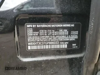 2016 BMW X1 xDrive28i with VIN WBXHT3C37GP886033, listed as a Copart auction lot 39359283 with 61,840 mi miles. Bid and sale history available at carsss.com. Image 12.