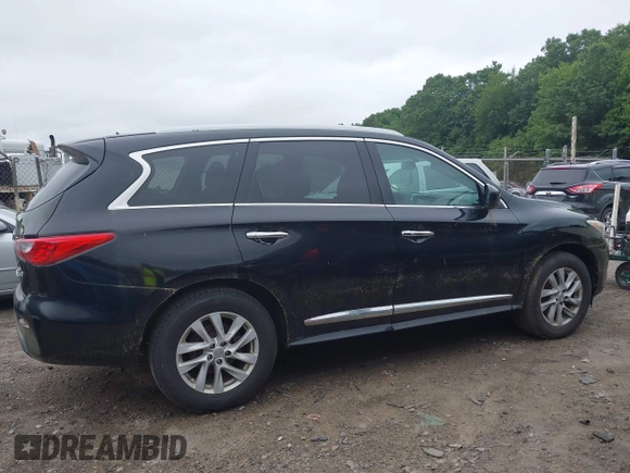 2015 Infiniti QX60 with VIN 5N1AL0MMXFC553802, listed as a IAAI auction lot 42703137 with 168,685 mi miles and . Bid and sale history available at DreamBid. Image 13.