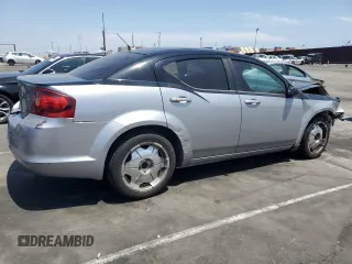 2014 Dodge Avenger SE with VIN 1C3CDZAB4EN182323, listed as a Copart auction lot 61045705 with 166,713 mi miles and Salvage title. Bid and sale history available at DreamBid. Image 3.