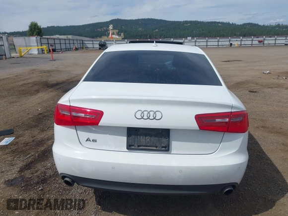 2013 Audi A6 Premium Plus with VIN WAUDFAFCXDN025548, listed as a IAAI auction lot 42607045 with 121,954 mi miles and . Bid and sale history available at DreamBid. Image 17.