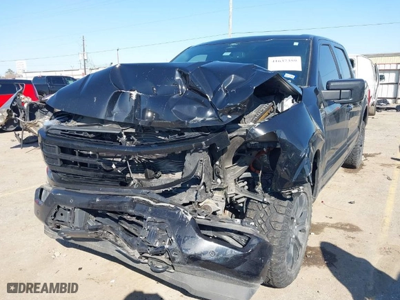 2022 Ford F-150 XL with VIN 1FTFW1ED5NFB77772, listed as a IAAI auction lot 41637359 with 1 mi miles. Bid and sale history available at carsss.com. Image 2.
