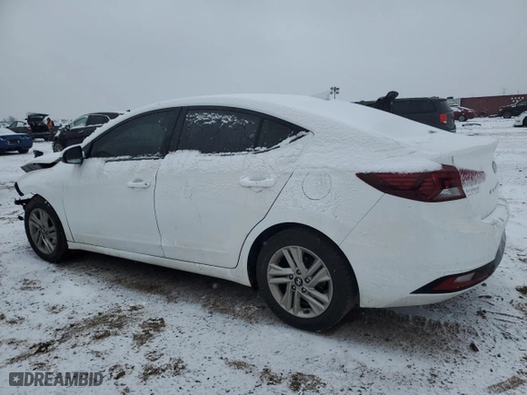 2020 Hyundai Elantra SEL with VIN 5NPD84LF7LH522780, listed as a Copart auction lot 87879085 with 119,338 mi miles and Salvage Title. Bid and sale history available at carsss.com. Image 2.