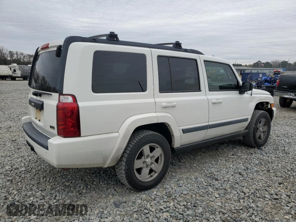 2007 Jeep Commander Sport with VIN 1J8HH48P37C616264, listed as a Copart auction lot 87237874 with 151,142 mi miles and Salvage Title. Bid and sale history available at carsss.com. Image 3.