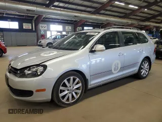 2013 Volkswagen Jetta SportWagen S with VIN 3VWPP7AJ7DM693370, listed as a Copart auction lot 53641395 with 141,013 mi miles and Salvage Title. Bid and sale history available at carsss.com. Image 1.