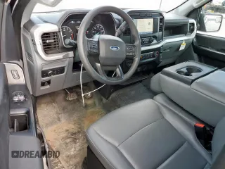 2022 Ford F-150 XL with VIN 1FTMF1C59NKF26135, listed as a Copart auction lot 60034745 with 57,430 mi miles and Salvage title. Bid and sale history available at DreamBid. Image 8.
