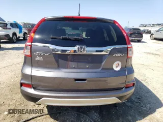 2015 Honda CR-V EX with VIN 2HKRM4H57FH675276, listed as a Copart auction lot 53112935 with 78,048 mi miles and Salvage Title. Bid and sale history available at DreamBid. Image 6.