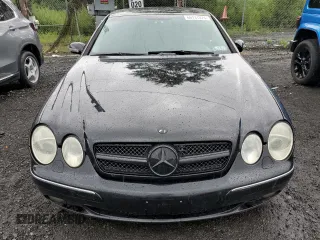 2002 Mercedes-Benz CL with VIN WDBPJ75J12A024650, listed as a Copart auction lot 66731074 with 109,042 mi miles and Salvage Title. Bid and sale history available at carsss.com. Image 5.