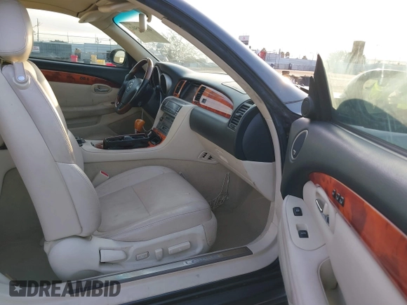 2007 Lexus SC 430 with VIN JTHFN45Y679014426, listed as a IAAI auction lot 41408502 with 202,274 mi miles and . Bid and sale history available at DreamBid. Image 5.