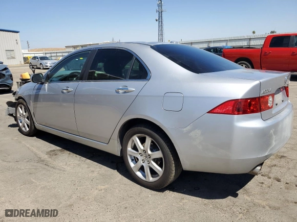 2005 Acura TSX with VIN JH4CL95805C031308, listed as a Copart auction lot 70239994 with 332,822 mi miles and Salvage Title. Bid and sale history available at carsss.com. Image 2.