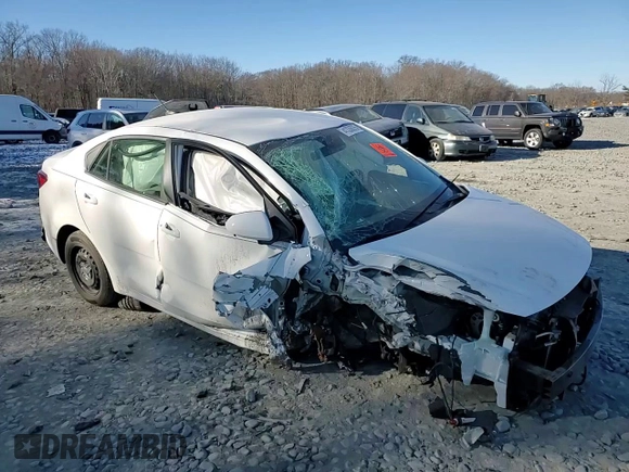 2020 Kia Rio LX with VIN 3KPA24ADXLE279833, listed as a Copart auction lot 41336875 with 0 mi miles and Salvage Title. Bid and sale history available at carsss.com. Image 11.