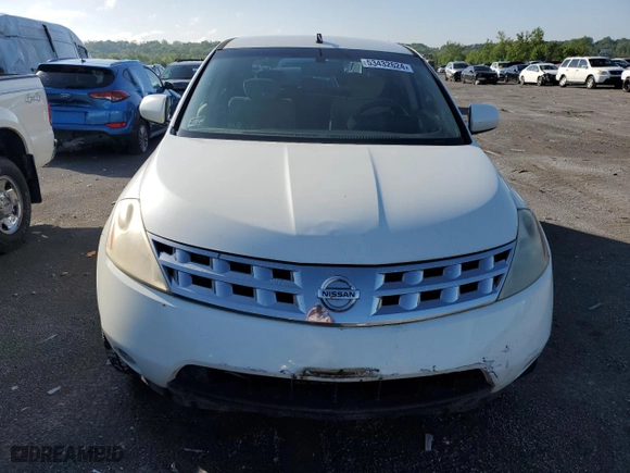2003 Nissan Murano SE with VIN JN8AZ08W43W237891, listed as a Copart auction lot 53432624 with 0 mi miles and Non Repairable. Bid and sale history available at carsss.com. Image 5.