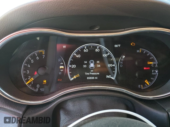 2018 Jeep Grand Cherokee Altitude with VIN 1C4RJFAGXJC296051, listed as a Copart auction lot 53450135 with 65,838 mi miles and Salvage title. Bid and sale history available at DreamBid. Image 9.