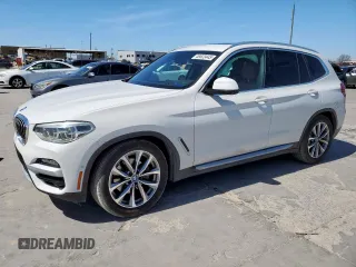 2019 BMW X3 xDrive30i with VIN 5UXTR9C59KLP84208, listed as a Copart auction lot 49523445 with 117,373 mi miles and Salvage Title. Bid and sale history available at carsss.com. Image 1.