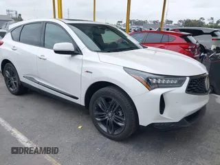 2022 Acura RDX w/A-Spec Package with VIN 5J8TC1H65NL006760, listed as a IAAI auction lot 42212826 with 39,909 mi miles and . Bid and sale history available at DreamBid. Image 1.