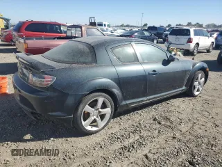 2004 Mazda RX-8 with VIN JM1FE173040120372, listed as a Copart auction lot 76424304 with Not Provided miles and Salvage Title. Bid and sale history available at DreamBid. Image 3.