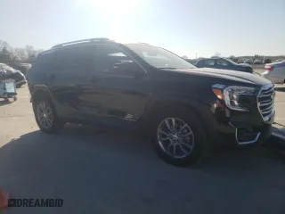 2024 GMC Terrain SLT with VIN 3GKALVEGXRL160731, listed as a Copart auction lot 48418735 with 16,653 mi miles and Salvage Title. Bid and sale history available at carsss.com. Image 4.