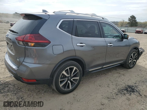 2019 Nissan Rogue SL with VIN 5N1AT2MT9KC777818, listed as a Copart auction lot 51148915 with 54,371 mi miles and Salvage Title. Bid and sale history available at DreamBid. Image 3.