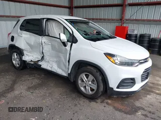 2020 Chevrolet Trax LS with VIN KL7CJKSB2LB019403, listed as a IAAI auction lot 42289745 with 48,633 mi miles and . Bid and sale history available at DreamBid. Image 1.