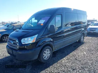 2019 Ford Transit Passenger XL with VIN 1FBAX2CM7KKA23457, listed as a IAAI auction lot 41691717 with 216,012 mi miles. Bid and sale history available at carsss.com. Image 2.