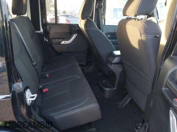 2018 Jeep Wrangler JK Unlimited Sahara with VIN 1C4HJWEG0JL810480, listed as a IAAI auction lot 41260609 with 69,776 mi miles. Bid and sale history available at carsss.com. Image 8.