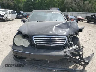 2007 Mercedes-Benz C 230 Sport with VIN WDBRF52H17E027385, listed as a Copart auction lot 54379815 with Not Provided miles and Salvage Title. Bid and sale history available at DreamBid. Image 5.