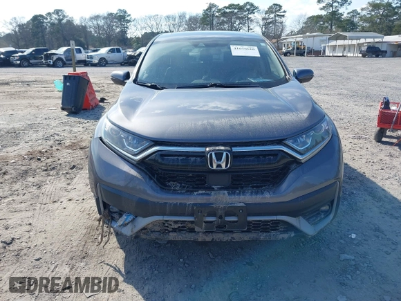 2021 Honda CR-V EX with VIN 2HKRW2H5XMH640257, listed as a IAAI auction lot 41656618 with 1 mi miles. Bid and sale history available at carsss.com. Image 11.