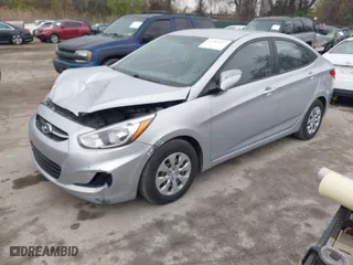 2015 Hyundai Accent GLS with VIN KMHCT4AE7FU849786, listed as a IAAI auction lot 41965237 with 98,587 mi miles. Bid and sale history available at carsss.com. Image 2.