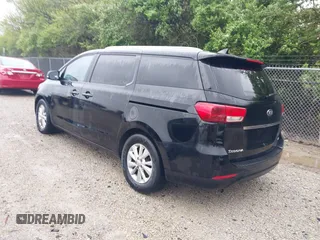 2016 Kia Sedona LX with VIN KNDMB5C15G6163280, listed as a IAAI auction lot 42192788 with 116,516 mi miles and . Bid and sale history available at DreamBid. Image 3.