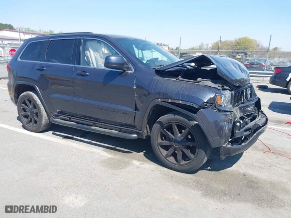 2015 Jeep Grand Cherokee Altitude with VIN 1C4RJFAG8FC954649, listed as a IAAI auction lot 41906591 with 76,804 mi miles. Bid and sale history available at carsss.com. Image 1.