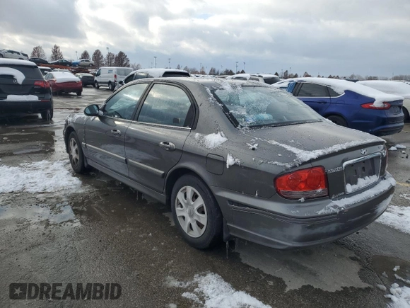 2002 Hyundai Sonata with VIN KMHWF25S52A703469, listed as a Copart auction lot 87401764 with 80,960 mi miles and Clean Title. Bid and sale history available at carsss.com. Image 2.