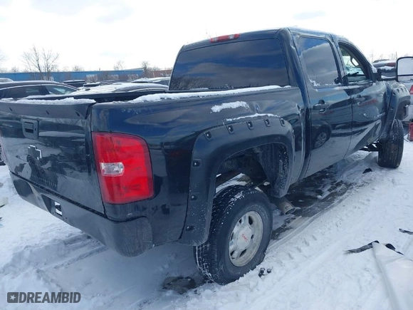 2008 Chevrolet Silverado 1500 LT w/1LT with VIN 3GCEK13JX8G294329, listed as a IAAI auction lot 41591010 with 246,781 mi miles. Bid and sale history available at carsss.com. Image 4.