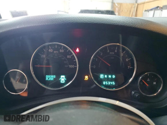 2013 Jeep Wrangler Sport with VIN 1C4AJWAG4DL501929, listed as a Copart auction lot 61940245 with 85,345 mi miles and Clean title. Bid and sale history available at DreamBid. Image 9.